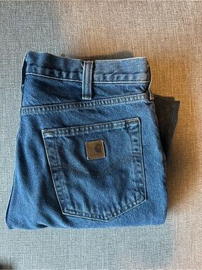 Carhartt Women’s Denim Relaxed Fit Jeans - Blue